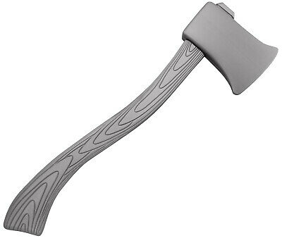Silver Lumberjack Woodmans Toy Plastic Axe Ax Man Weapon Costume Accessory