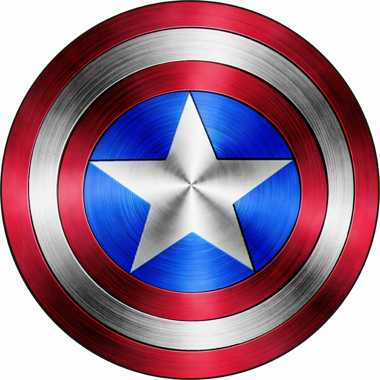 Captain America Shield Logo Comic Superhero Vinyl Decal Sticker