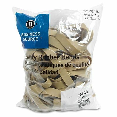 Business Source 15726 Rubber Bands, Size 105, 1 lb Bag, 5 x 5/8