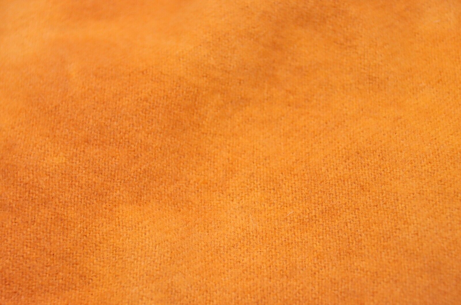 Halloween Orange Hand Dyed Rug Hooking Wool Dyed  Over 1/8 Yard