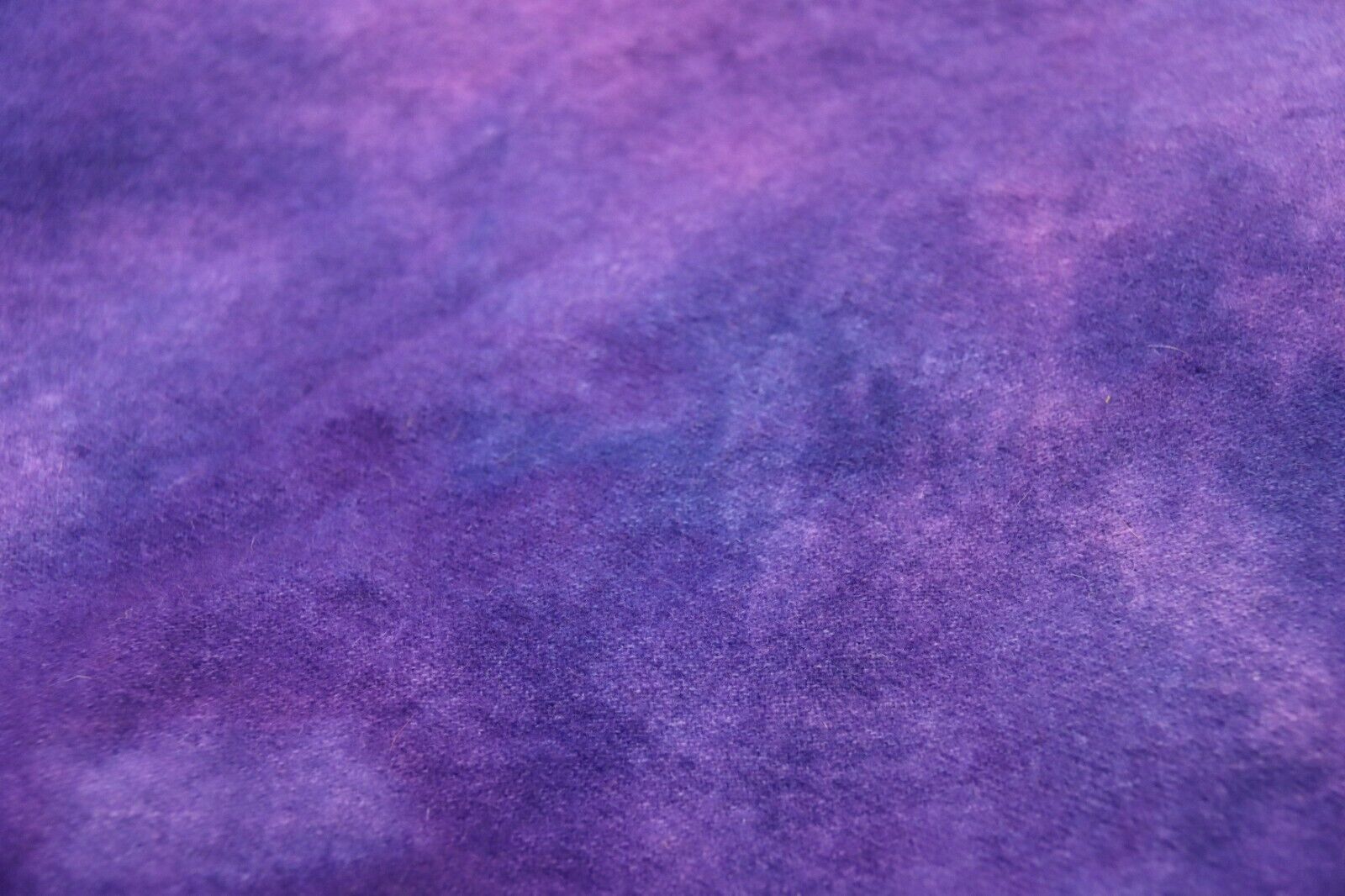 Purple Haze Dip Dye HAND DYED RUG HOOKING WOOL  over 1/8 yard