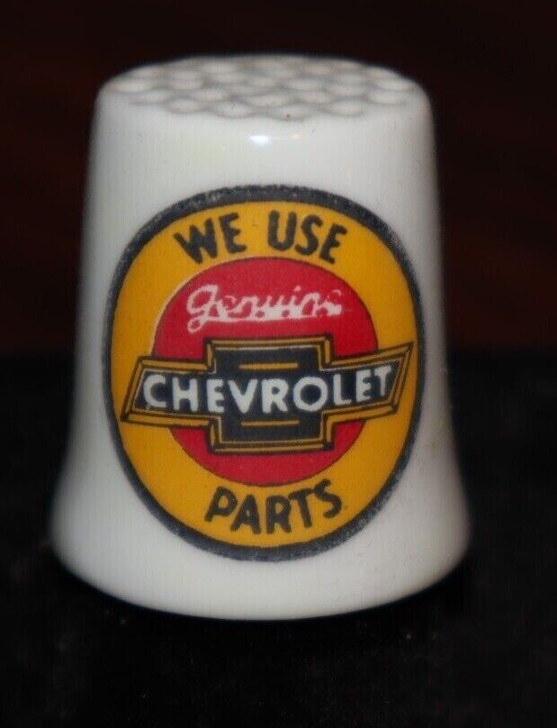 We Use Chevrolet Parts New 1-inch Milk Glass Thimble -- Free Usa Shipping
