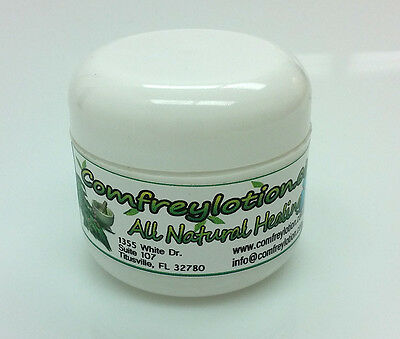 Comfrey Lotion 8oz All Natural Healing Agents in One