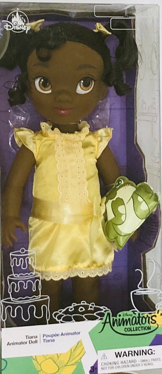 Nib Disney Animators' Collection Princess And The Frog - Tiana Doll 16" Toy