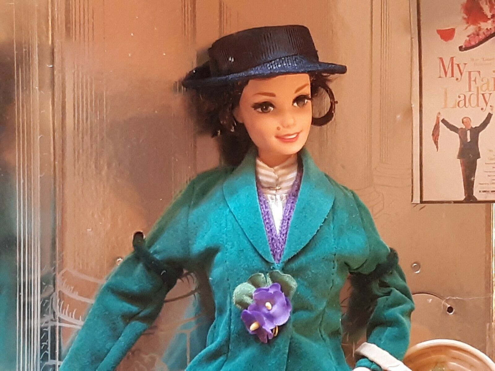 VTG 1995 Barbie As Eliza Doolittle In My Fair Lady Flower Girl NRFB Brand New!