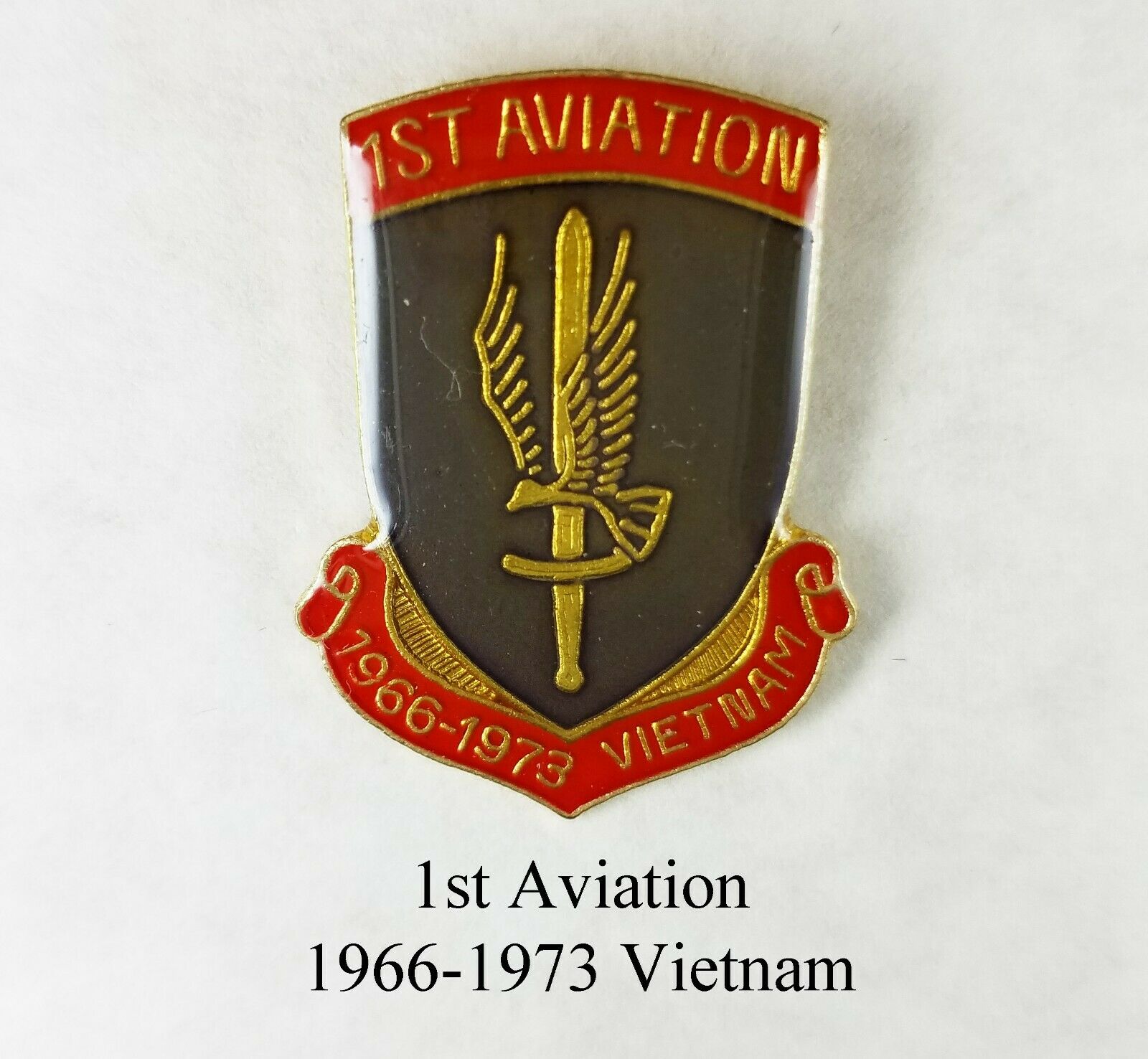 1st Aviation Vietnam 1966-1973 Pin