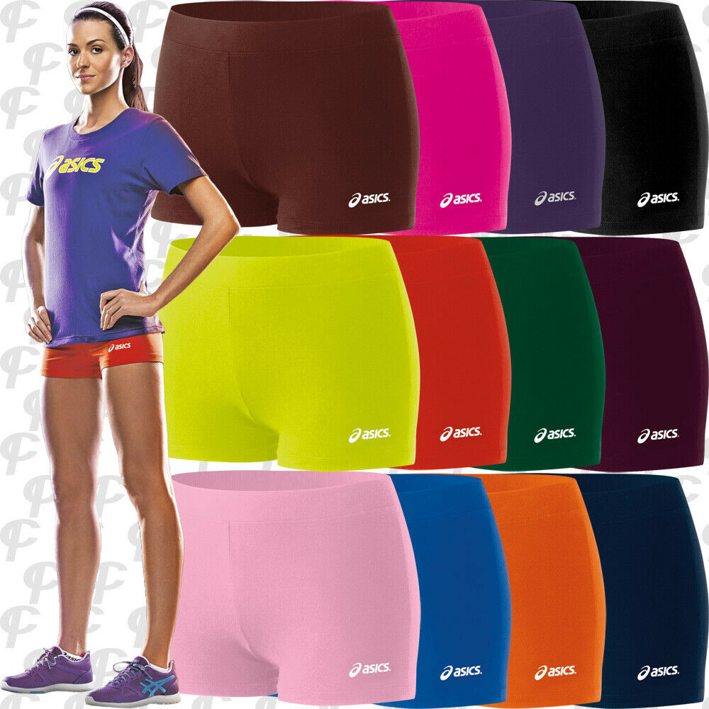 Genuine Asics Low Cut Womens Spandex Volleyball Shorts 2.5