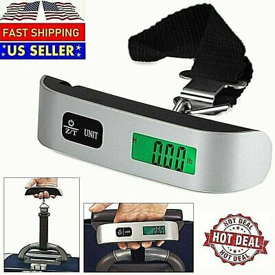 Luggage Scale Handheld Portable Electronic Digital Travel 110lbs 5core Lss004