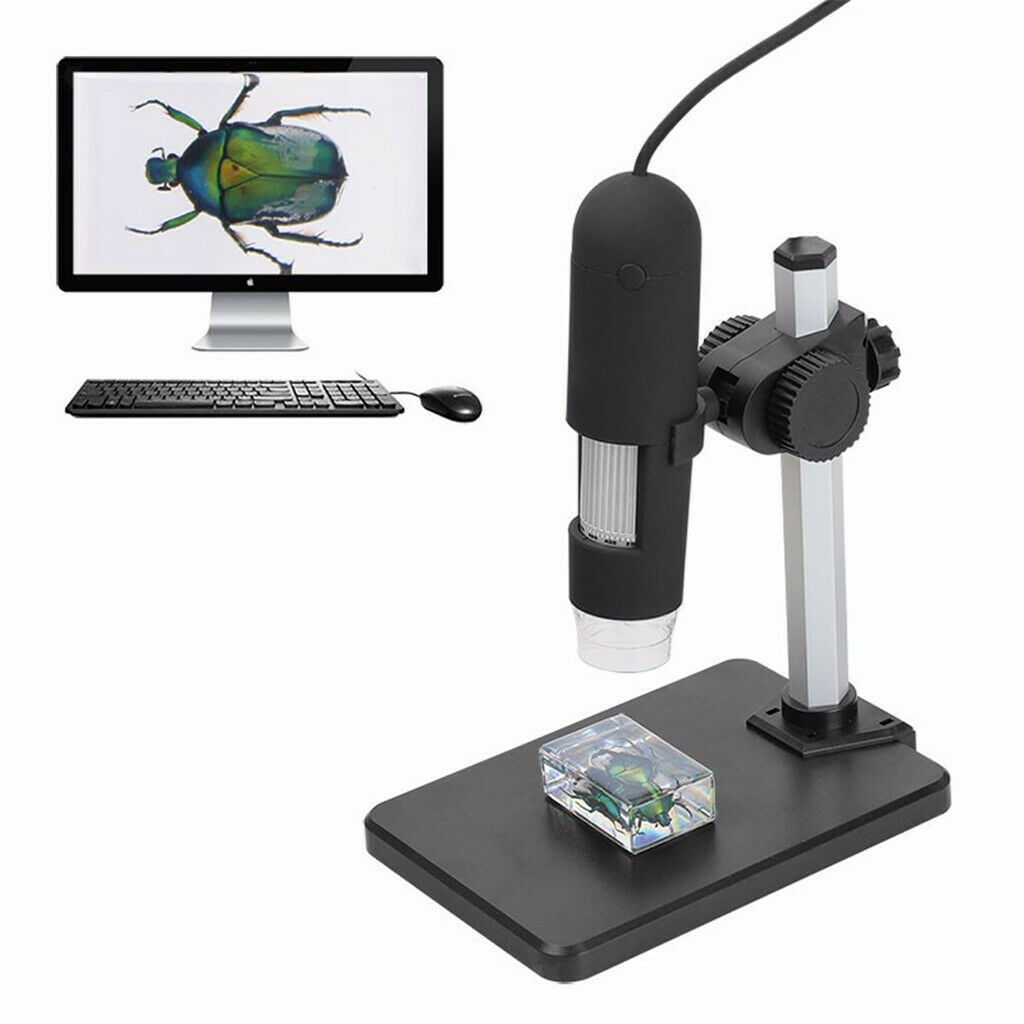 Usb Digital Electron Microscope Magnifier 1000x Magnification For Leica