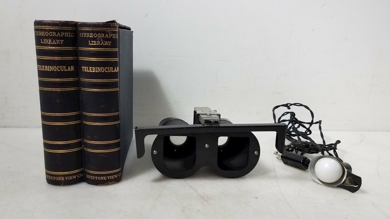 Antique Keystone Tele-binocular Stereoscope