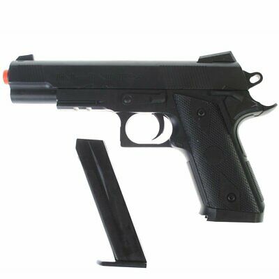 Dark Ops Airsoft P338 Airsoft Hand Gun Full Size Spring Pistol w 6mm BBs BB