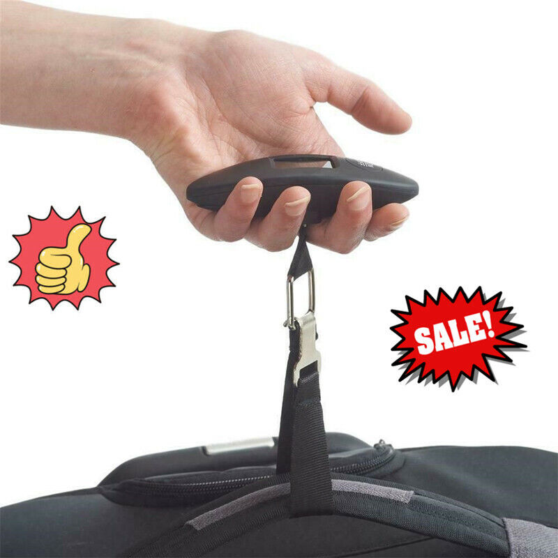 Portable 40KG Digital Travel Scale For Suitcase luggage New Hanging Weight ---