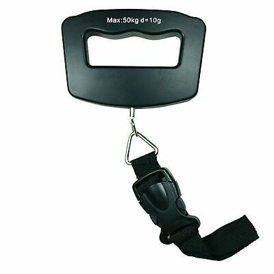 50kg /110 Lb X 10g Digital Travel Luggage Scale Hanging Scale With Strap-audio