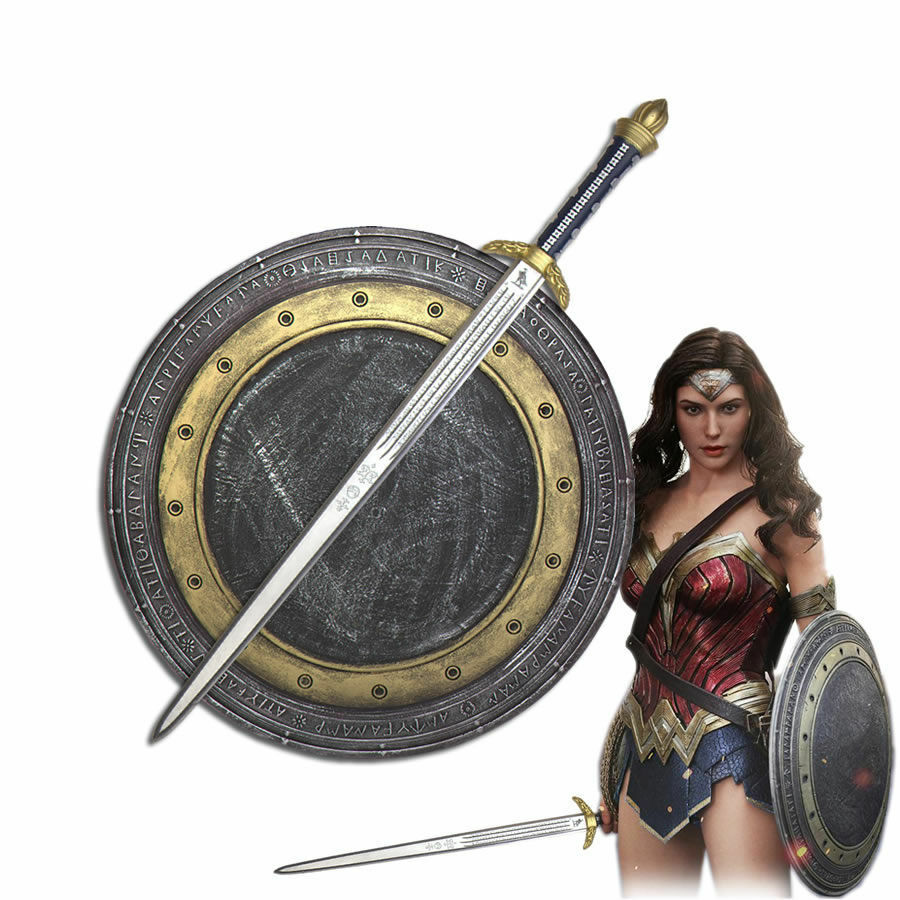 Wonder Woman Cosplay Sword & Shield Polyurethane Foam Cos Prop Halloween